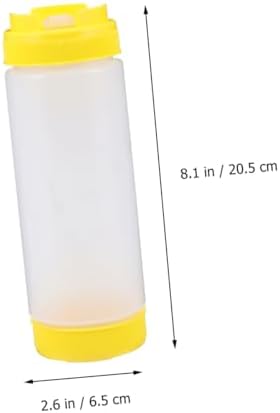 FETECHL Plastic Squeeze Bottles - 20oz for 2