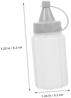 Reusable Plastic Condiment Squeeze Bottles