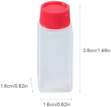 Mini Seasoning Bottles Set - 100pcs 65ml BentoCondimentSqueezeBottles