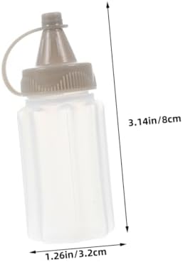 SOLUSTRE 12-Piece Reusable Squeeze Bottles