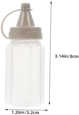 Mini Squeeze Bottles portable leakproof condiment dispensers