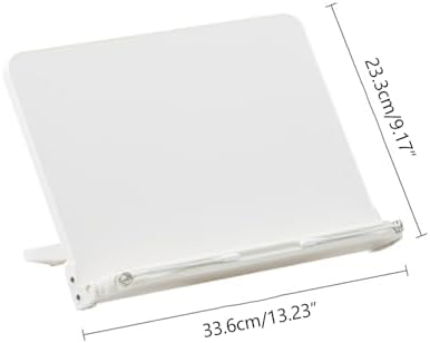 Foldable Cookbooks Stand Adjustable Reading Bracket for Home and School