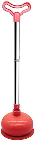 Angoily Heavy Duty Rubber Toilet Plunger with Long Handle