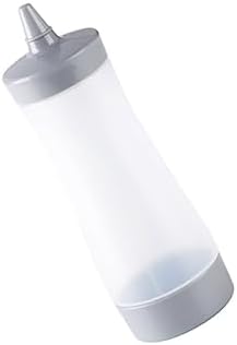 2-Piece 350ml Condiment Dressing Dispenser Reusable Kitchenware for Every Day Use