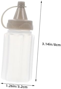 Gatuida 12-Piece Condiment Squeeze Bottles