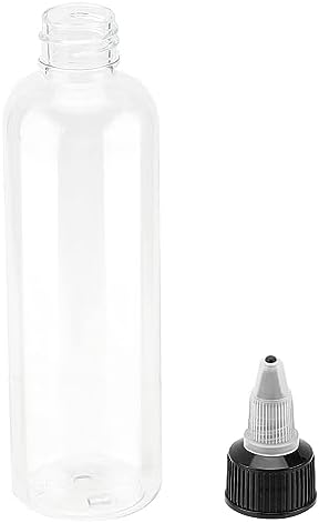 Durable 4 oz Plastic Squeeze Bottles for Kitchen Crafts