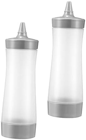 Hemoton Plastic Squeeze Bottle 2-Pack