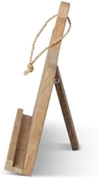 Rustic Wooden Cookbook Holder