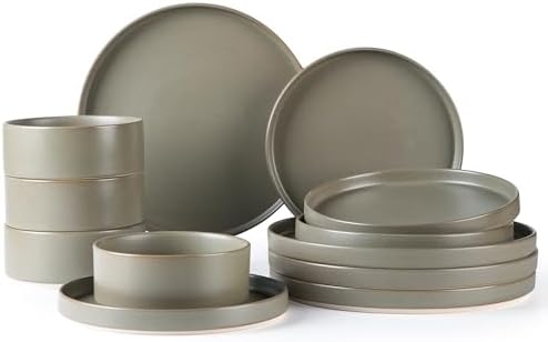 Terra Handmade Ceramic Dinnerware Set for 4