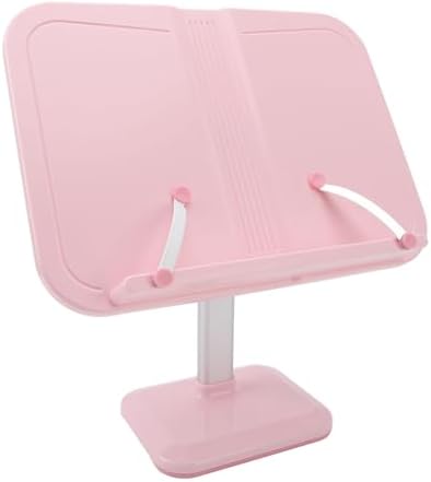 Generic Pink Read Cling Book Stand for Desktop Lap Use