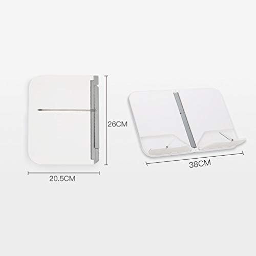 Threflyoo Ergonomic Folding Reading Stand for Cookbooks Books and Magazines
