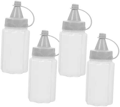 FELTECHELECTR 20 Pcs Reusable Condiment Squeeze Bottles