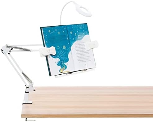 UHRLGHS Adjustable Book Stand for Desk Reading and Laptop Use