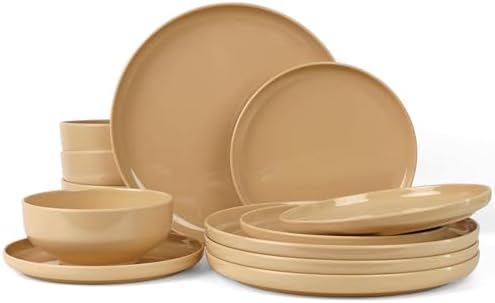 Melamine Dinnerware Set for 4