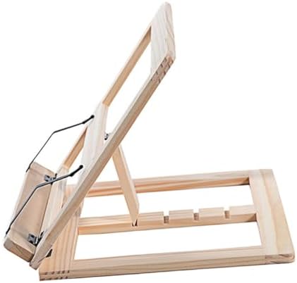 Eco-Friendly Wooden Reading Rack