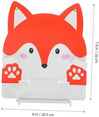 VILLCASE Fox-Shaped Book Holder for Kids