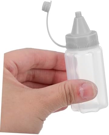 CollBath 12 Pcs Condiment Squeeze Bottles
