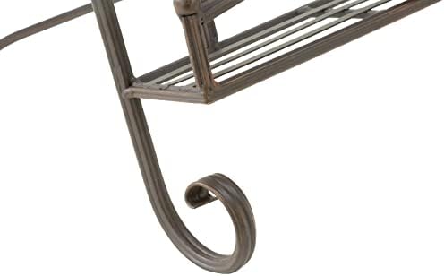 Tripar Swirl Design Metal cookbook stand recipe holder