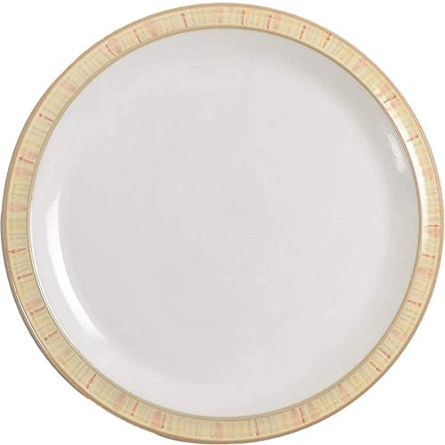 Stunning Caramel-Striped Denby Dinner Plate
