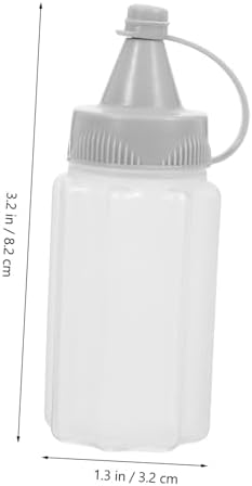 Unomor Small Squeeze Bottles Durable Easy to Use