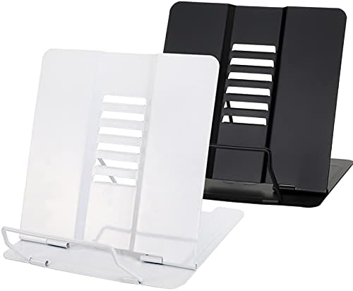 Adjustable Metal Desk Book Stands for Reading Comfort