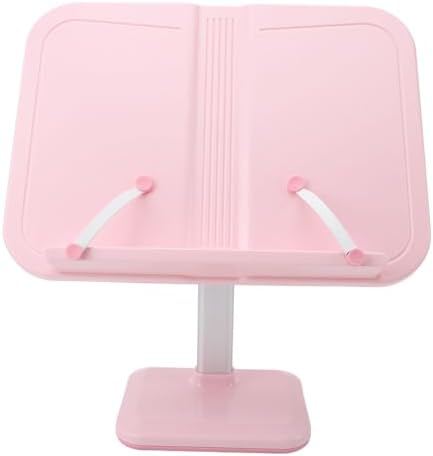 Generic Pink Read Cling Book Stand for Desktop Lap Use