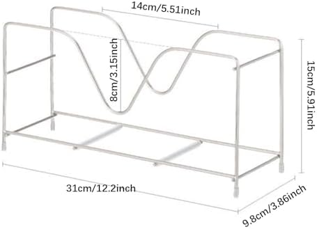 Space-Saving Cutting Board Stand 31 cm x 15 cm x 10 cm