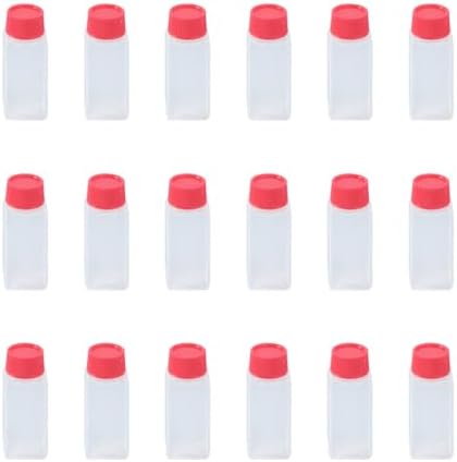 Mini Seasoning Bottles Set - 100pcs 65ml BentoCondimentSqueezeBottles
