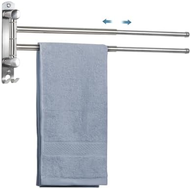 Adjustable Towel Rack JSVER Stainless Steel