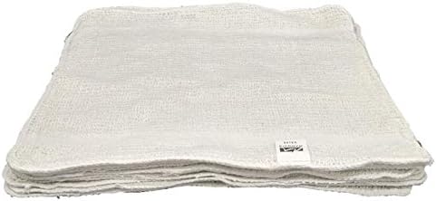 Marquis Mills 12x12 Reusable White Cotton Washcloths