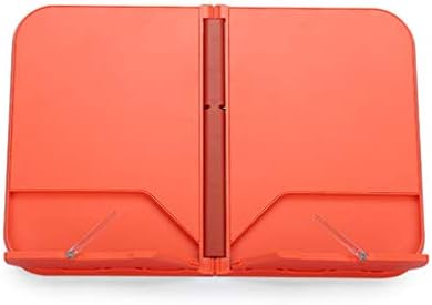 Threflyoo Ergonomic Folding Reading Stand for Cookbooks Books and Magazines