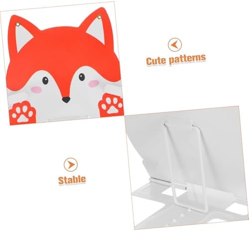 VILLCASE Fox-Shaped Book Holder for Kids