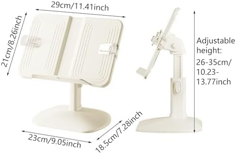 MLWSKERTY Adjustable Cookbooks Stand