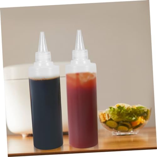 6 Set Squeeze Bottles for Kitchen condiments