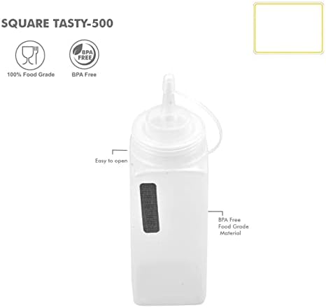 Vibrant 500ml Squeeze Bottle Set
