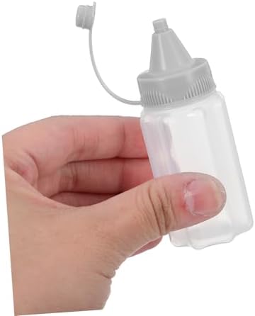 Alipis Squeeze Bottles for Honey More 4-Pack Kitchen Dispenser