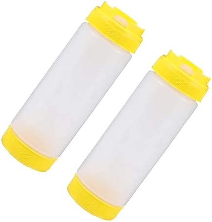 FETECHL Plastic Squeeze Bottles - 20oz for 2