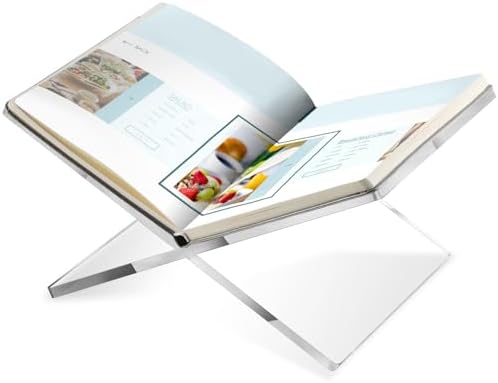 Geetery Acrylic Clear Book Holder