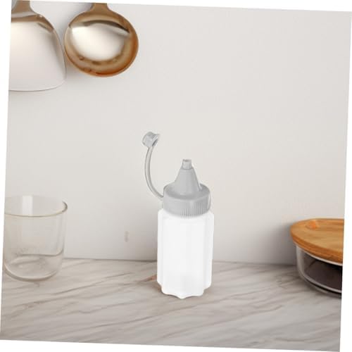 8PCS Reusable Plastic Squeeze Bottles 30ml