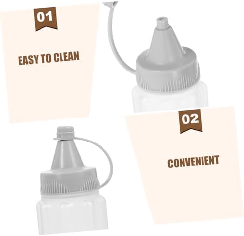 Perfect size condiment bottles for home and camping