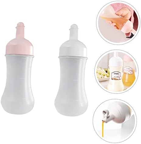 Cabilock 350ml Ketchup Squeeze Bottle - Durable Messy Safe Reliable for Kitchen Use