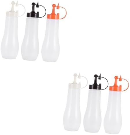 Cabilock 6-Pack Condiment Squeeze Bottles