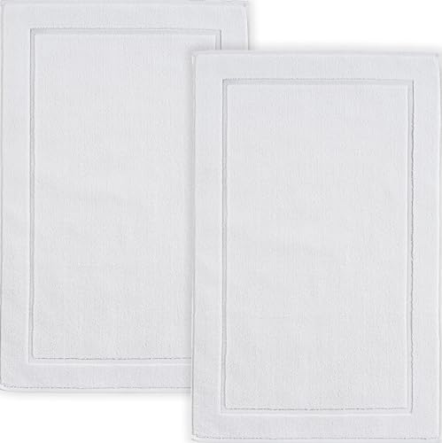 Luxurious 100 Ring-Spun Cotton Bath Mats