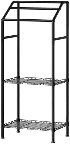 HOOBRO 478 Tall Freestanding Towel Rack with 3 Tiers