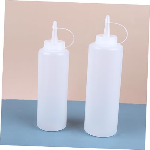Cabilock 4pcs Salad Dressing Shaker Bottles Squeeze Containers