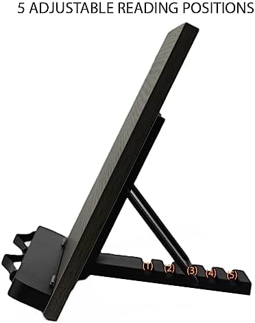 Adjustable Bamboo Book Stand