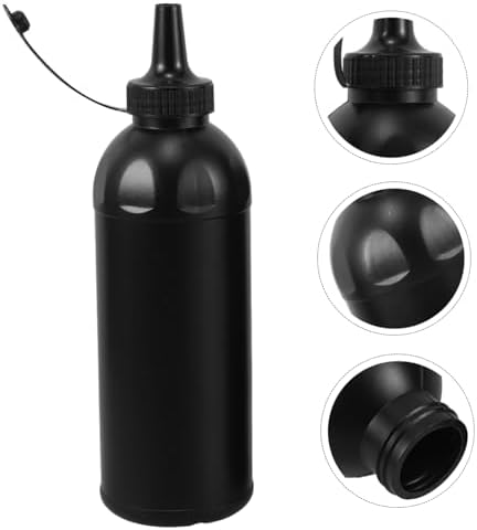 4pc 900ml Squeeze Bottle Set with Lid Multi-Use