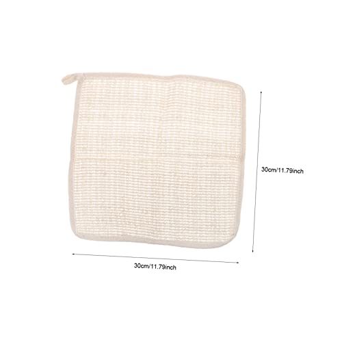 Reusable Exfoliating Linen Square Bath Towel Set