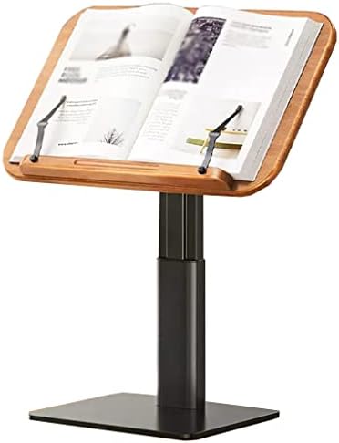 Adjustable Wooden Book Stand for Hands-Free Reading