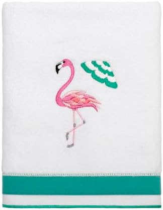 Avanti Linens Hand Towel Soft Absorbent Cotton Flamingo